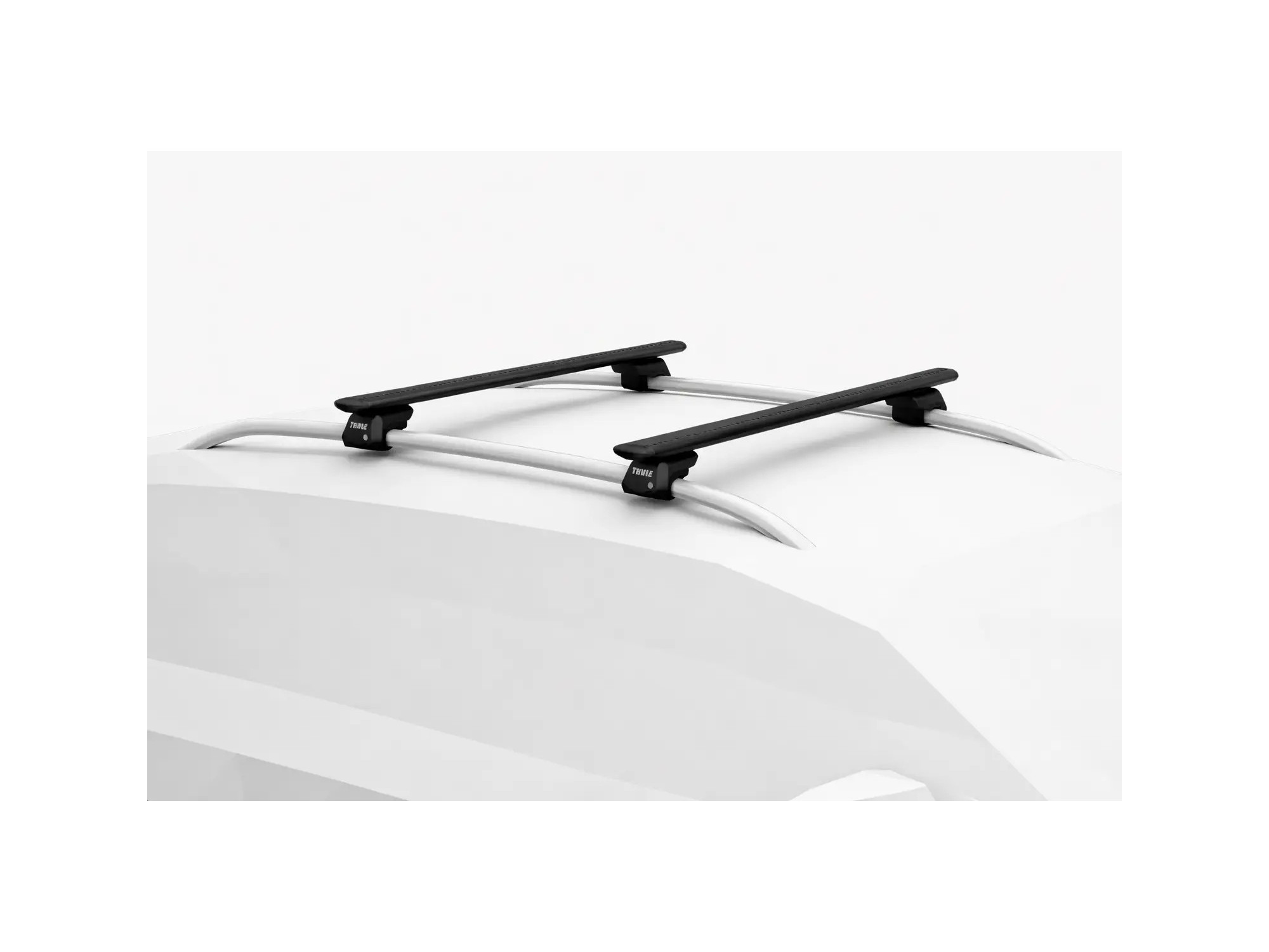 Thule WingBar Evo für erhöhte Dachreling Silber | SNAILER®