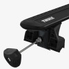 Thule WingBar Evo integrierte Reling Silber | SNAILER®