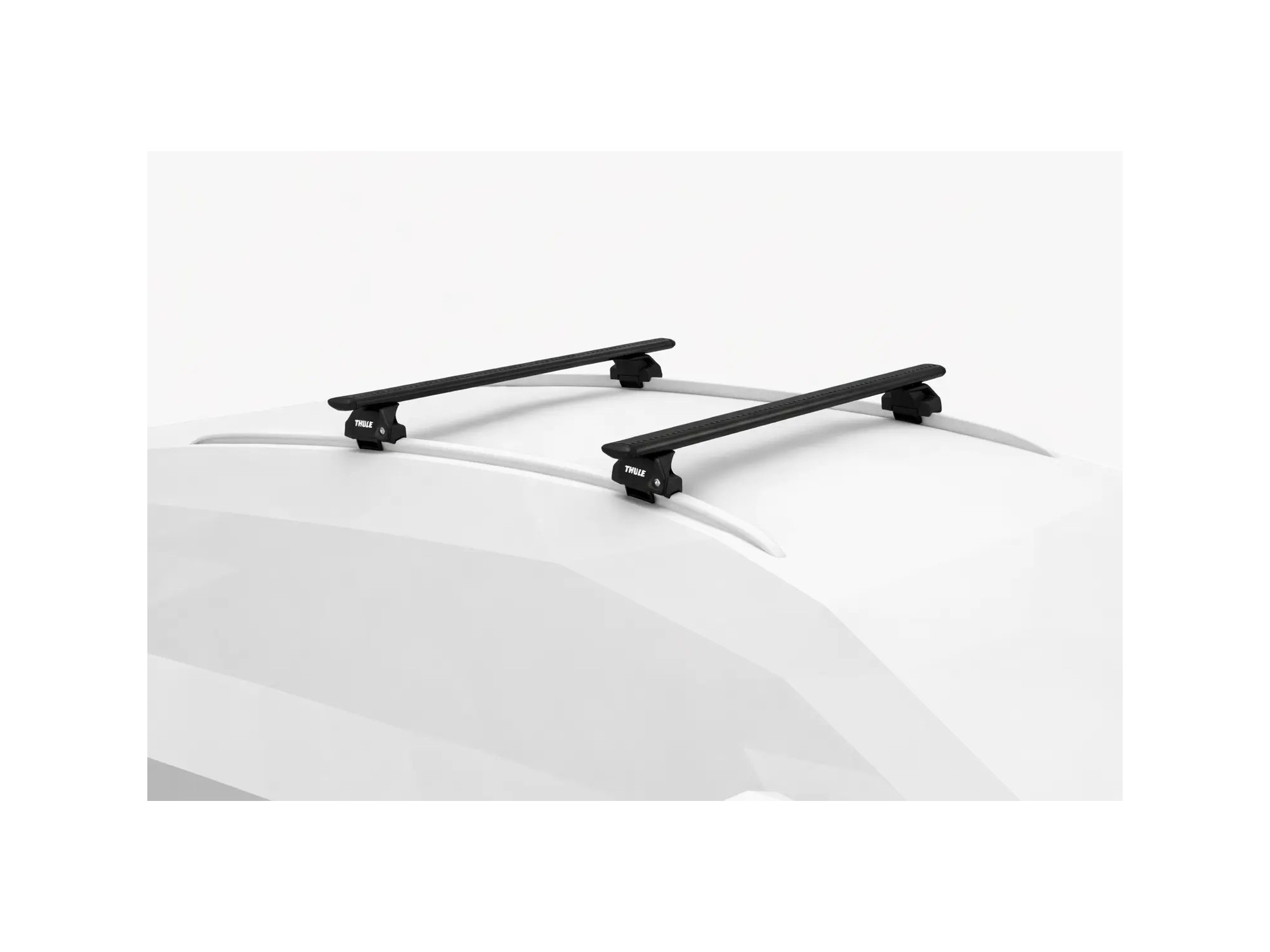 Thule WingBar Evo integrierte Reling Silber | SNAILER®