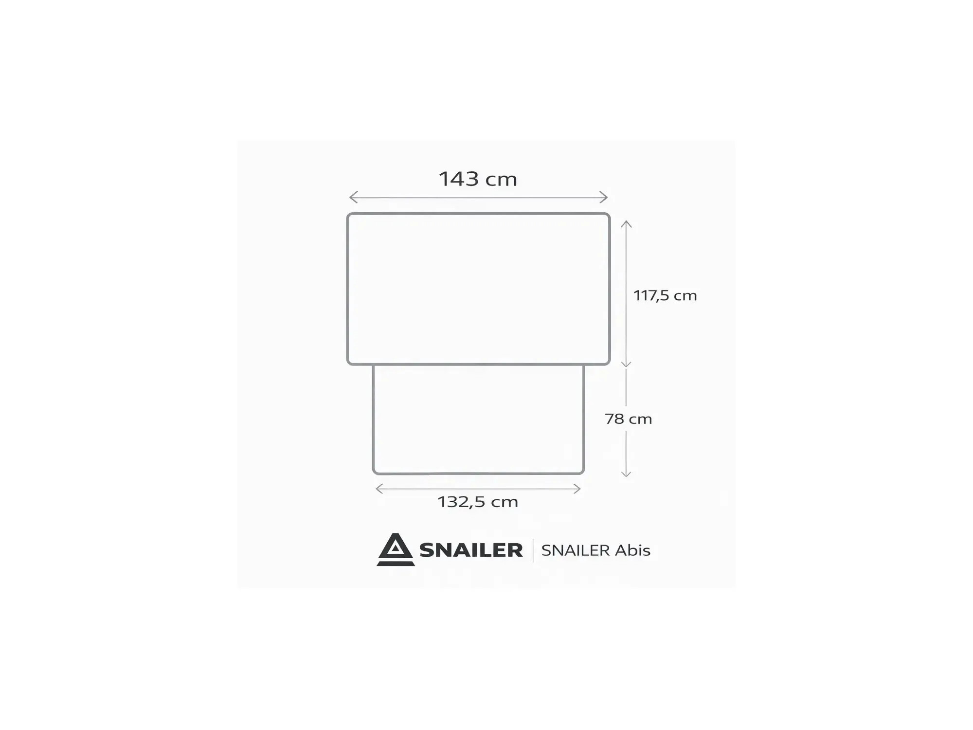 SNAILER® Abis Hartschalen-Klappzelt